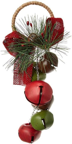 4" Metal Bell Grape Ornament