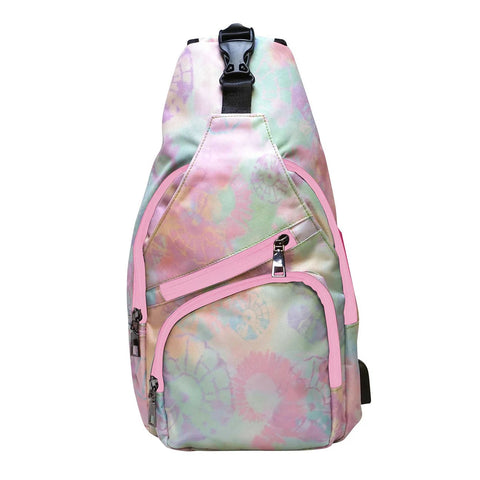 Anti Theft Day Pack Tie Dye Past