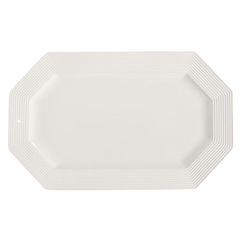 Nora Fleming Pinstripe Octagonal Platter