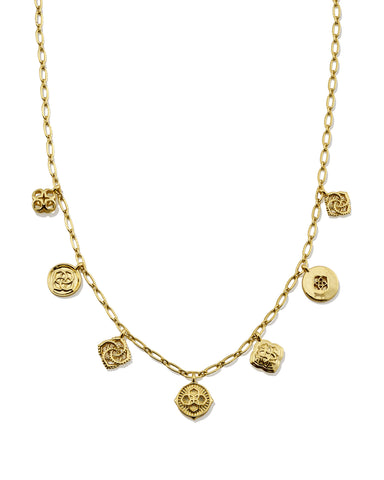 DIRA CHARM NECKLACE GOLD