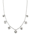 DIRA CHARM NECKLACE SILVER