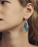 OPHELIA DROP EARRINGS GOLD ABALONE SHELL