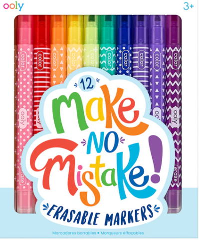 Make No Mistake! Erasable Markers - Set of 12