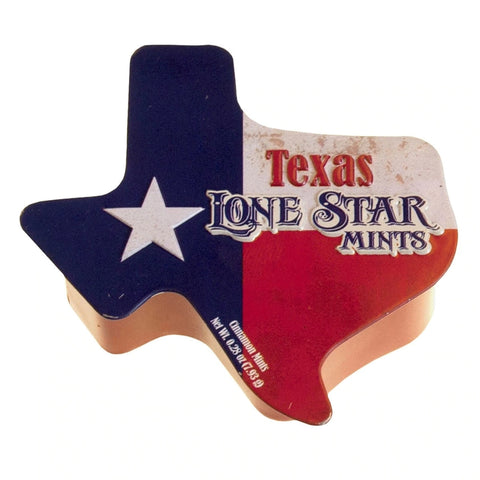 Texas Shaped Mint Tin