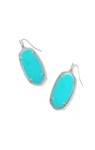 ELLE DROP EARRINGS	SILVER TURQUOISE MAGNESITE