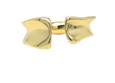 R. S. Covenant 1990 Gold Open Band Ring