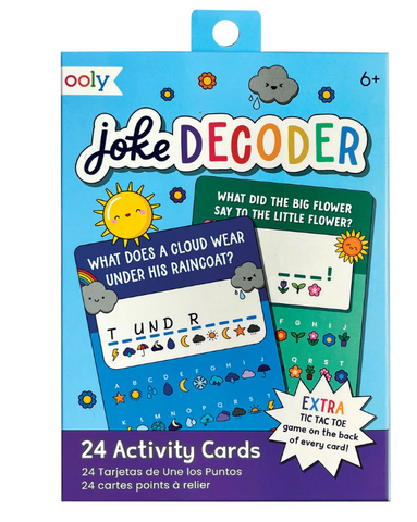 Joke Decoder Activity Cards - Set of 24