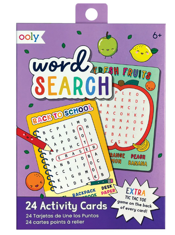 Word Search Activity Cards - Set of 24