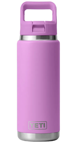 YETI-Rambler 26oz Water Bottle Straw Cap - DESERT BLOOM