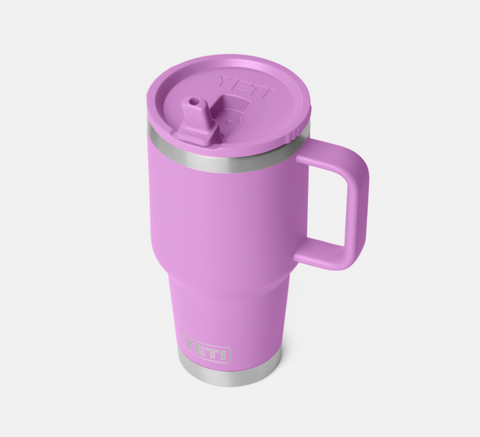 Rambler® 30 oz Travel Straw Mug  WITH COLOR-MATCHED STRAW LID Desert Bloom