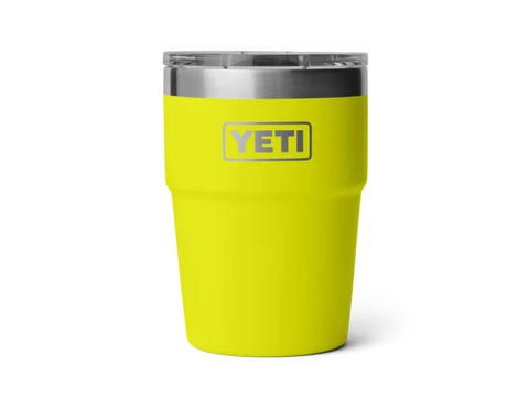 Rambler 16 Oz Stackable Pint with Magslider Lid FIREFLY YELLOW