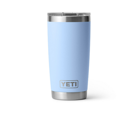Rambler 20oz Tumbler with Magslider Lid BIG SKY BLUE