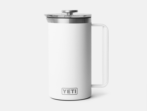 YETI Rambler 34OZ French Press WHITE