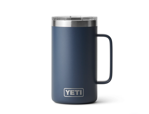 YETI NAVY Rambler 24 OZ MUG  WITH MAGSLIDER™ LID