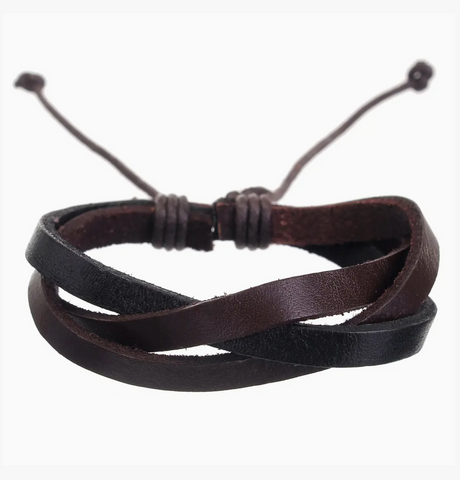 Mad Man - MM Bracelet -Phoenix | Men's Woven Leather Bracelet