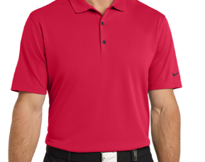 MENS Nike RED DRIFIT MICRO PIQUE