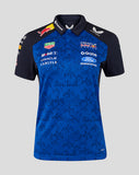 Red Bull Racing Womens Teamline Polo Shirt Shirt - Night Sky / Surf The Web