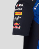 Red Bull Racing Mens Teamline Set Up T-Shirt - Night Sky / Surf The Web