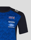 Red Bull Racing Womens Teamline Set Up T-Shirt - Night Sky / Surf The Web