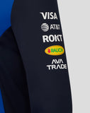 Red Bull Racing Unisex Teamline Quarter Zip Midlayer - Night Sky / Surf The Web