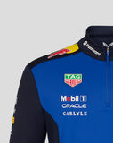 Red Bull Racing Unisex Teamline Quarter Zip Midlayer - Night Sky / Surf The Web