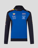 Red Bull Racing Unisex Teamline Overhead Hoodie - Night Sky / Surf The Web