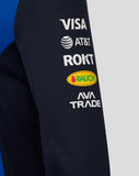 Red Bull Racing Unisex Teamline Overhead Hoodie - Night Sky / Surf The Web