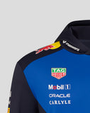 Red Bull Racing Unisex Teamline Overhead Hoodie - Night Sky / Surf The Web