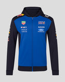 Red Bull Racing Unisex Teamline Full Zip Hoodie - Night Sky / Surf The Web