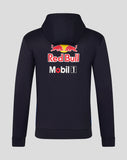 Red Bull Racing Unisex Teamline Full Zip Hoodie - Night Sky / Surf The Web