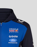 Red Bull Racing Unisex Teamline Full Zip Hoodie - Night Sky / Surf The Web