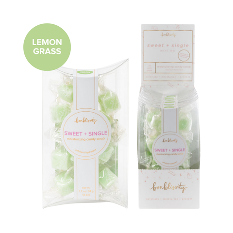 Mini Me Sugar Cube Candy Scrub - Fresh Lemongrass