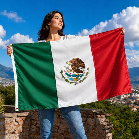 Sensibling Corp. - Large Mexico Flag Banner