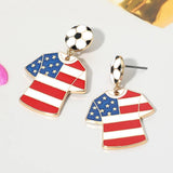 Sensibling Corp. - FIFA World Cup Soccer Jersey Drop Earrings