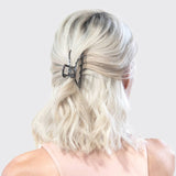 KITSCH - Open Shape Claw Clip - Hematite