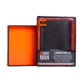 Mad Man - Landon Wallet | Slim Genuine Leather Front Pocket Wallet