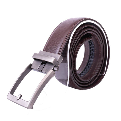 Mad Man - AutoMADic Belts | Ratchet Leather Belt No Hole Belt