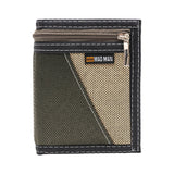 Mad Man - Braxton Canvas Trifold Wallet | Canvas Leather Wallet