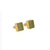 Senja Earrings Green Aventurine