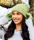 Britt's Knits Powder Knit Ultra Soft Pom Hat - Black