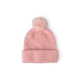 Britt's Knits Powder Knit Ultra Soft Pom Hat - Pink