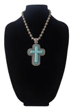 Urbanista - Western Hand Stone Cross Necklace