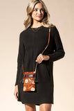 Urbanista - Hand-painted Genuine Leather Cellphone Bag