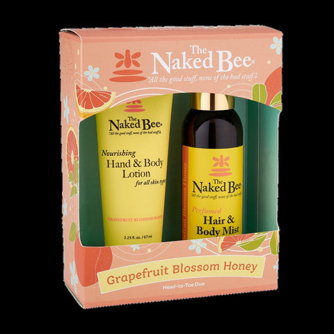 Grapefruit Blossom Honey Head-to-toe Due Gift Set