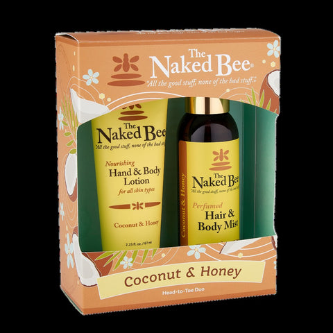 Coconut & Honey Head-to-Toe Duo Gift Set