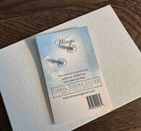 Carol Young Silver - Angel Wing Earrings, Petite / Post on CARD / Jewelry