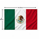 Sensibling Corp. - Large Mexico Flag Banner