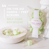 Mini Me Sugar Cube Candy Scrub - Fresh Lemongrass