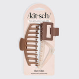 KITSCH - Recycled Plastic Assorted Claw Clip 3pc - Oversized