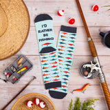Lavley - I'd Rather Be Fishing Socks